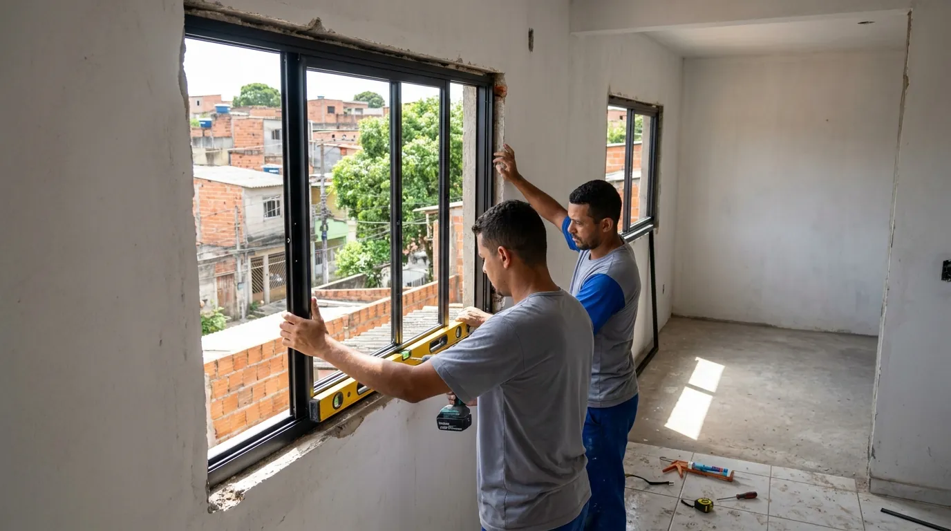 Produção de Portas e Janelas em Fortaleza‑CE