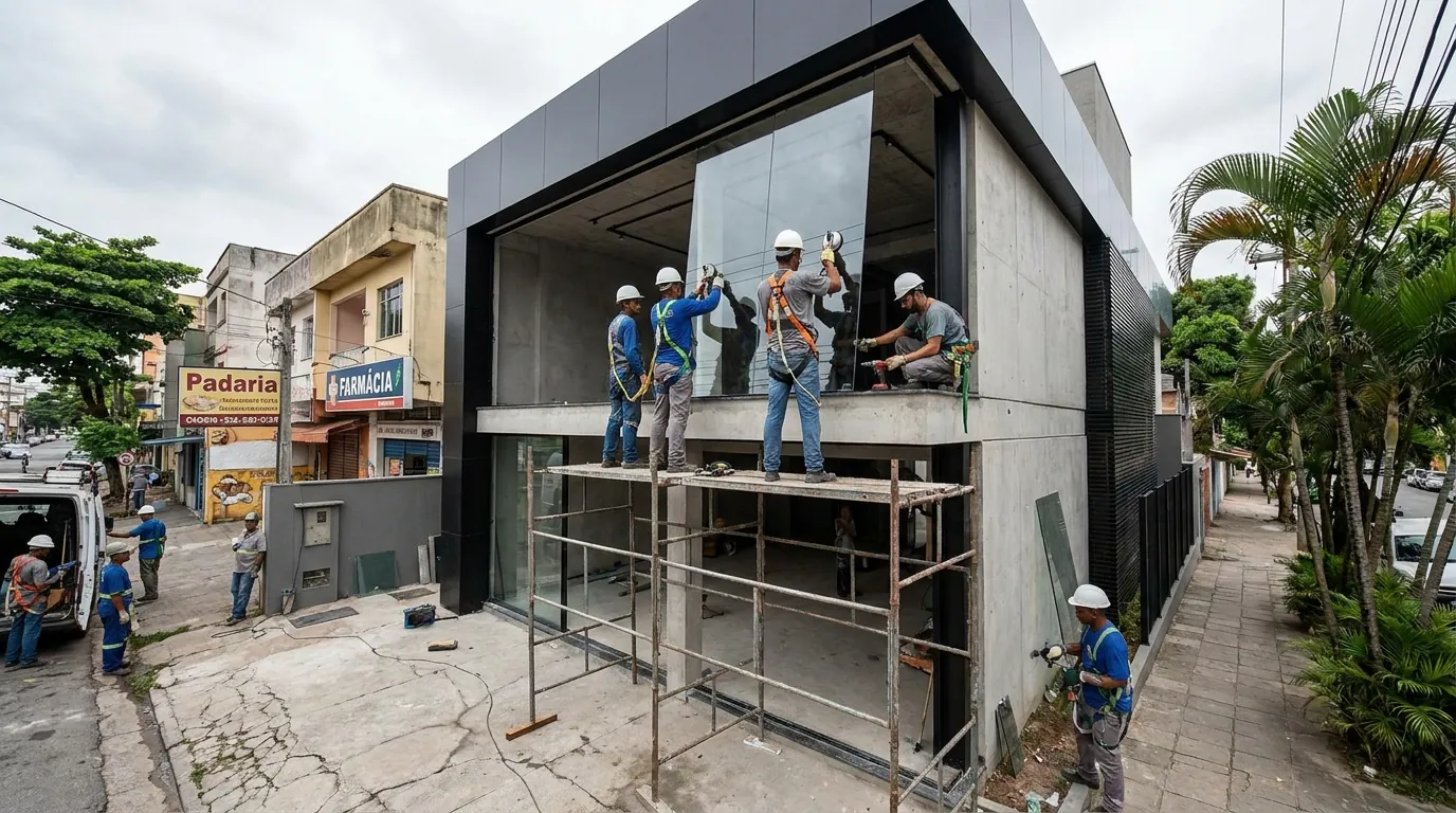 Fachadas para Lojas e Empresas em Fortaleza‑CE
