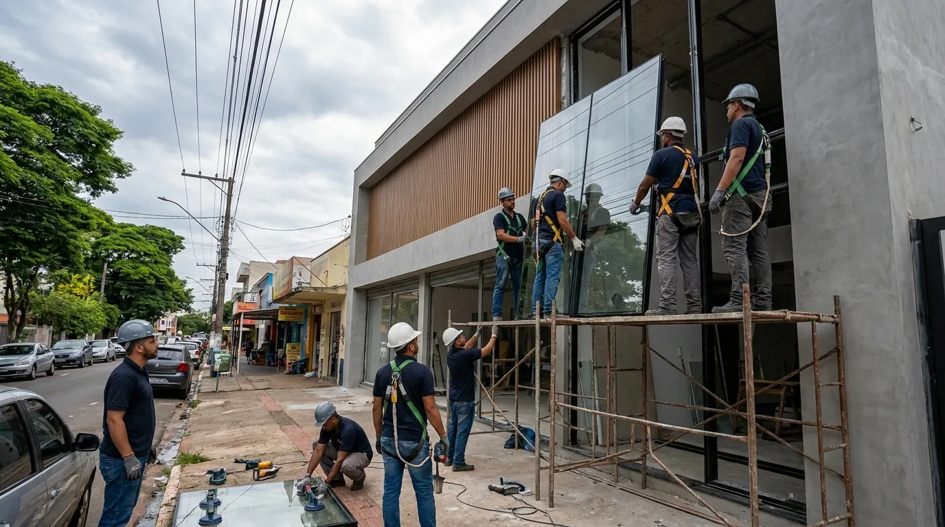 Fachada de Vidro em Fortaleza‑CE