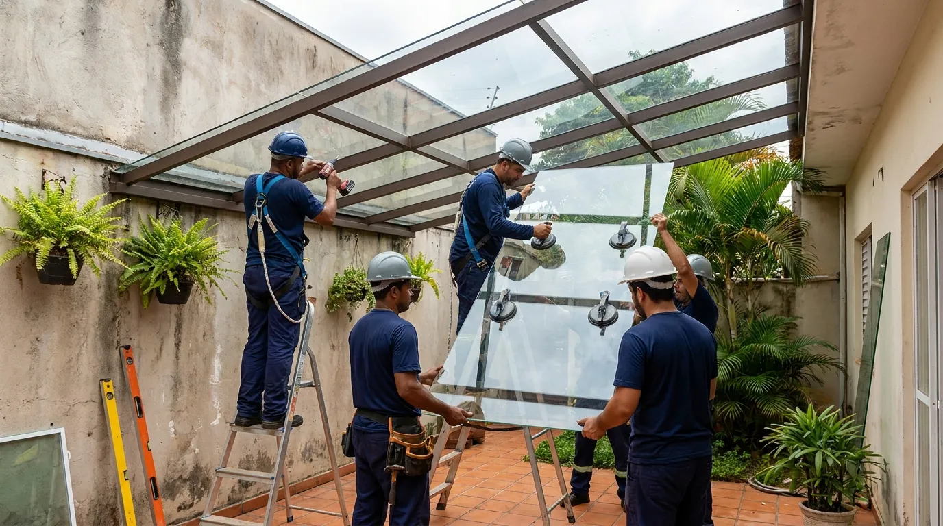 Fechamento de Churrasqueira em Fortaleza‑CE