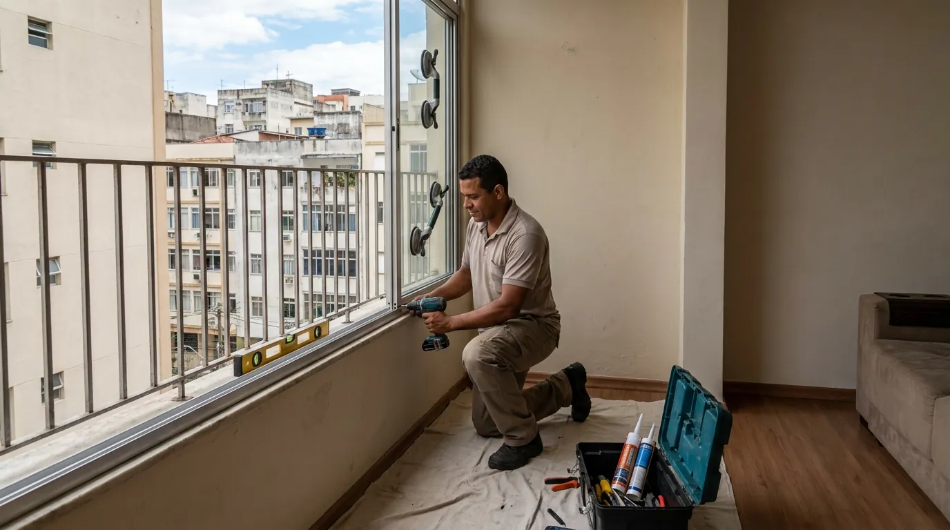Troca de Painéis de Vidro em Fortaleza‑CE